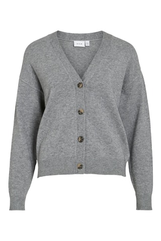 Cárdigan - Gris jaspeado - Vila