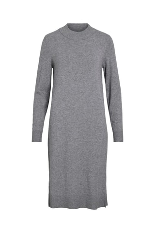 Vestido jersey - Gris jaspeado - Vila