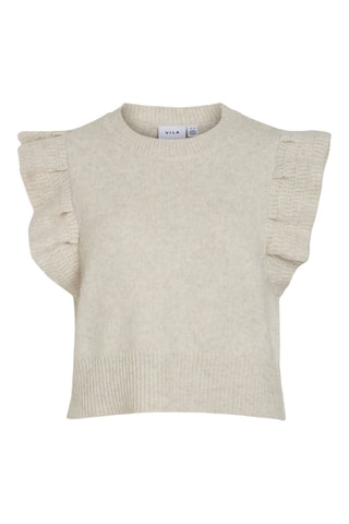 Top - Beige jaspeado - Vila