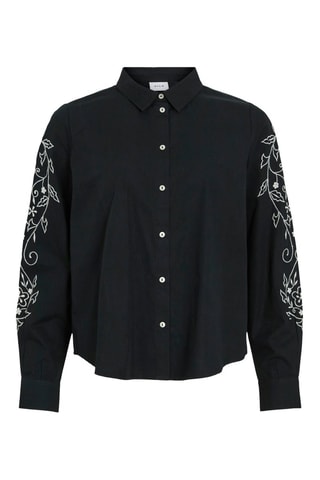 Camisa - Negro y blanco - Vila