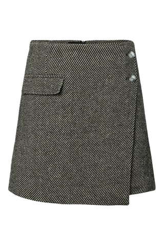 Falda cruzada - Negro - Yas