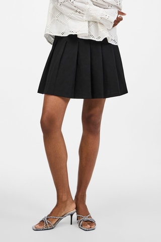 Falda plisada - Negro - Yas