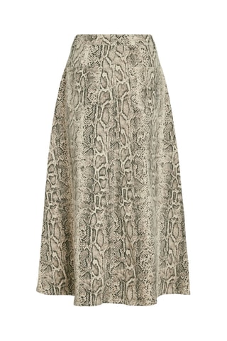 Falda midi - Beige - Vila