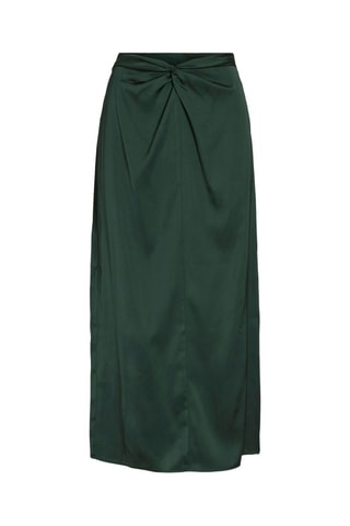 Falda midi - Verde oscuro - Vila