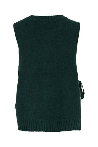 Chaleco regular fit - Verde oscuro - Vila