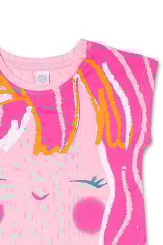 T-shirt Seashell - Roze