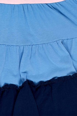 Jurk Carnet de Voyage - Blauw en roze