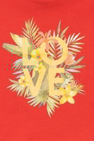 T-shirt Oasis - Rood