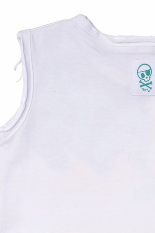 Hemd Treasure Island - Wit en geel