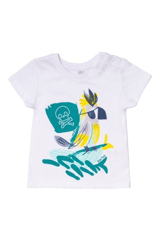 T-shirt Treasure Island - Wit