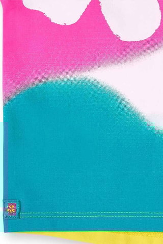 T-shirt Laguna Beach - Geel