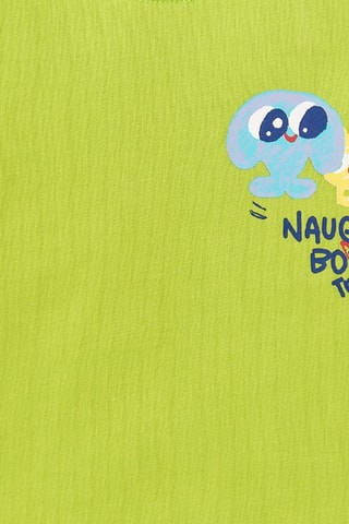 T-shirt Run Sing Jump - Groen