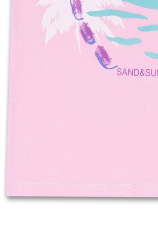 T-shirt Malibu - Roze