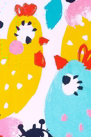 Jurk Tiny Critters - Wit