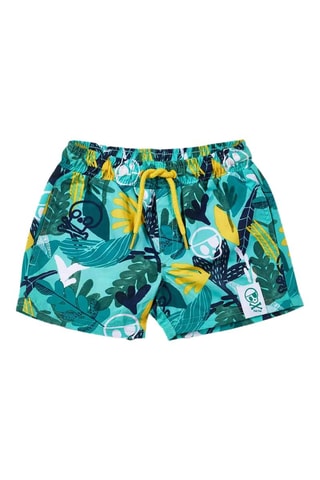 Zwemshort Treasure island - Groen