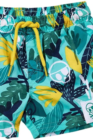 Zwemshort Treasure island - Groen