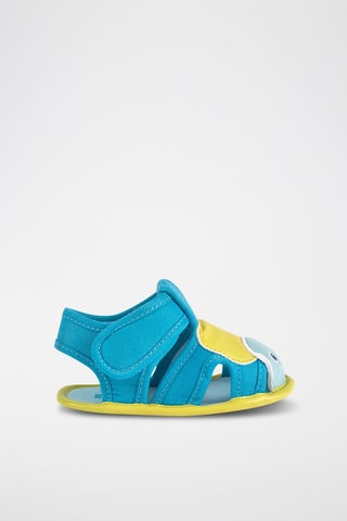 Pantoffels Turtles - Blauw