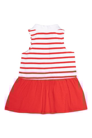 Jurk Beach Day - Wit en rood