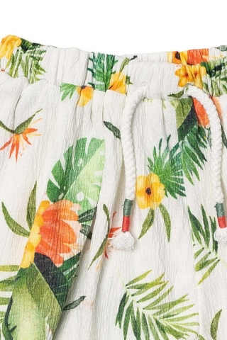 Short Oasis - Wit en groen