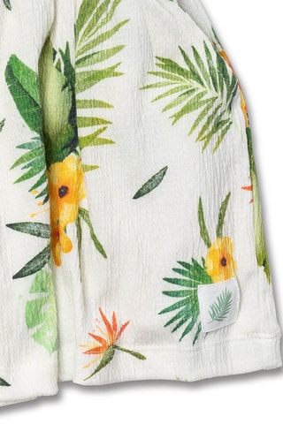 Short Oasis - Wit en groen