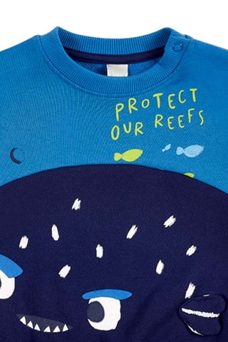 Sweat Ocean Wonders - Bleu