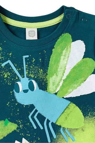 T-shirt Tropadelic - Groen