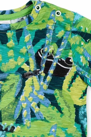 T-shirt Tropadelic - Groen