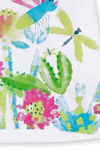 Jurk Tropadelic - Wit