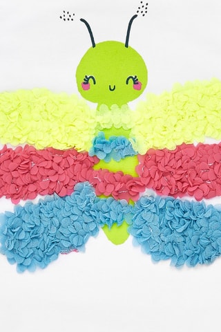 T-shirt Tropadelic - Wit