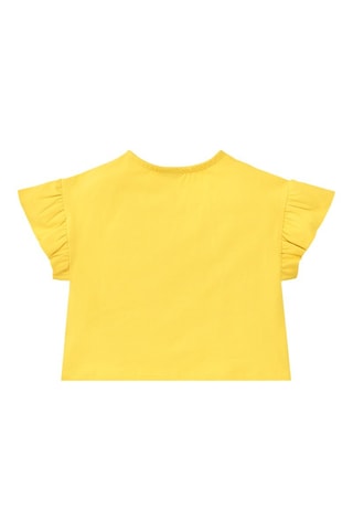 T-shirt Flamingo Mood - Geel