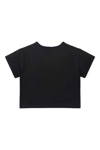 T-shirt Flamingo Mood - Zwart