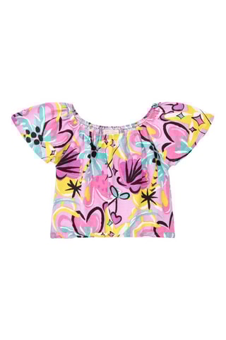 T-shirt Flamingo Mood - Roze