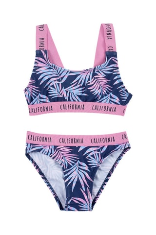 Bikini California Chill - Blauw en roze
