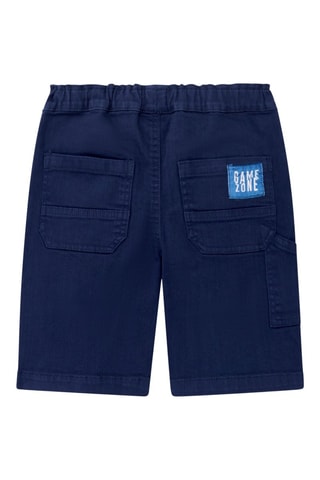 Spijkerbermuda Game Mode - Blauw