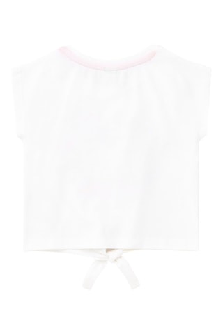 Geknoopt T-shirt Salty Air - Wit