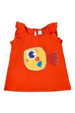 T-shirt Salty Air - Oranje