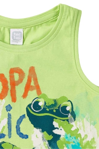 T-shirt Tropadelic - Groen