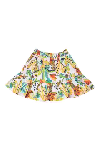 Rok Tropic Feelings - Wit en groen