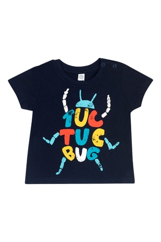 T-shirt Tiny Critters - Blauw