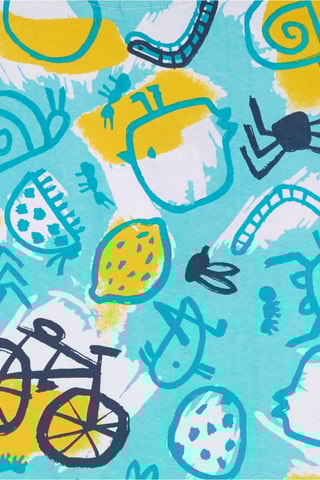 T-shirt Tiny Critters - Blauw