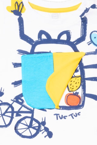 T-shirt Tiny Critters - Wit