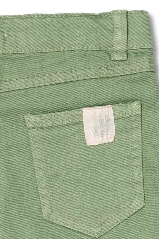 Spijkershort Oasis - Groen