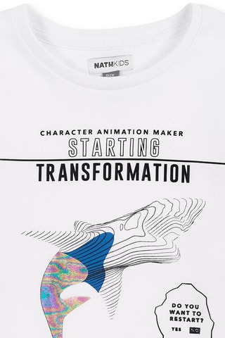 T-shirt Game Mode - Wit