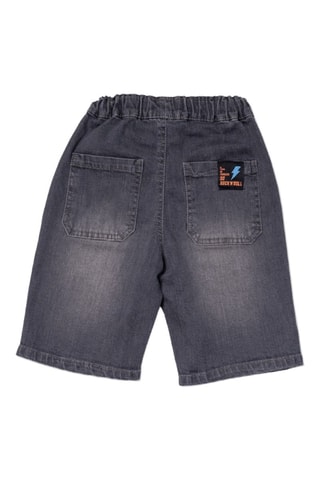 Spijkerbermuda Wild Thing - Grijs