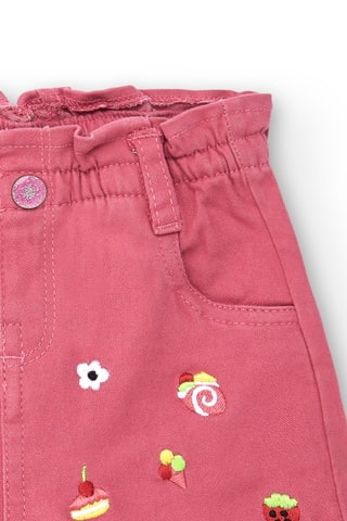 Spijkershort Creamy ice - Roze