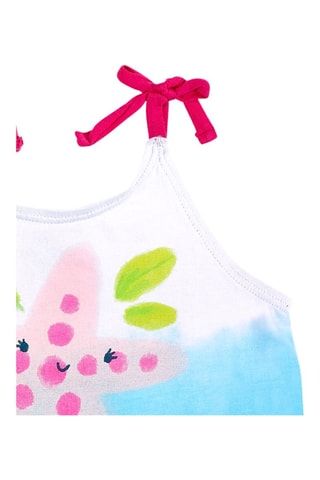 Hemd en Bikinibroekje Over the rainbow - Blauw