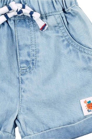 T-shirt en Jeansshort Fruiti- Blauw - Blauw