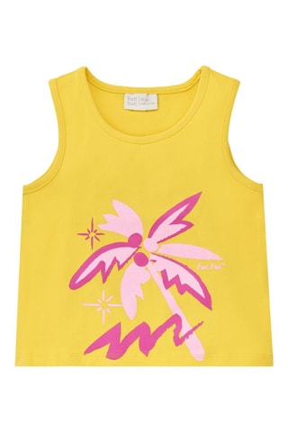 Hemd Flamingo Mood - Geel