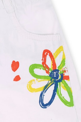 Spijkershort Denim Holidays - Wit