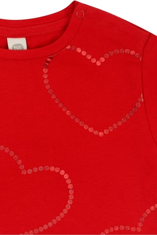 T-shirt Basicos Baby S23 - Rood